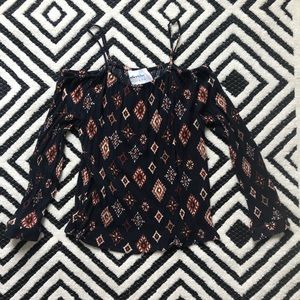 Alice Blue | Cold Shoulder Top